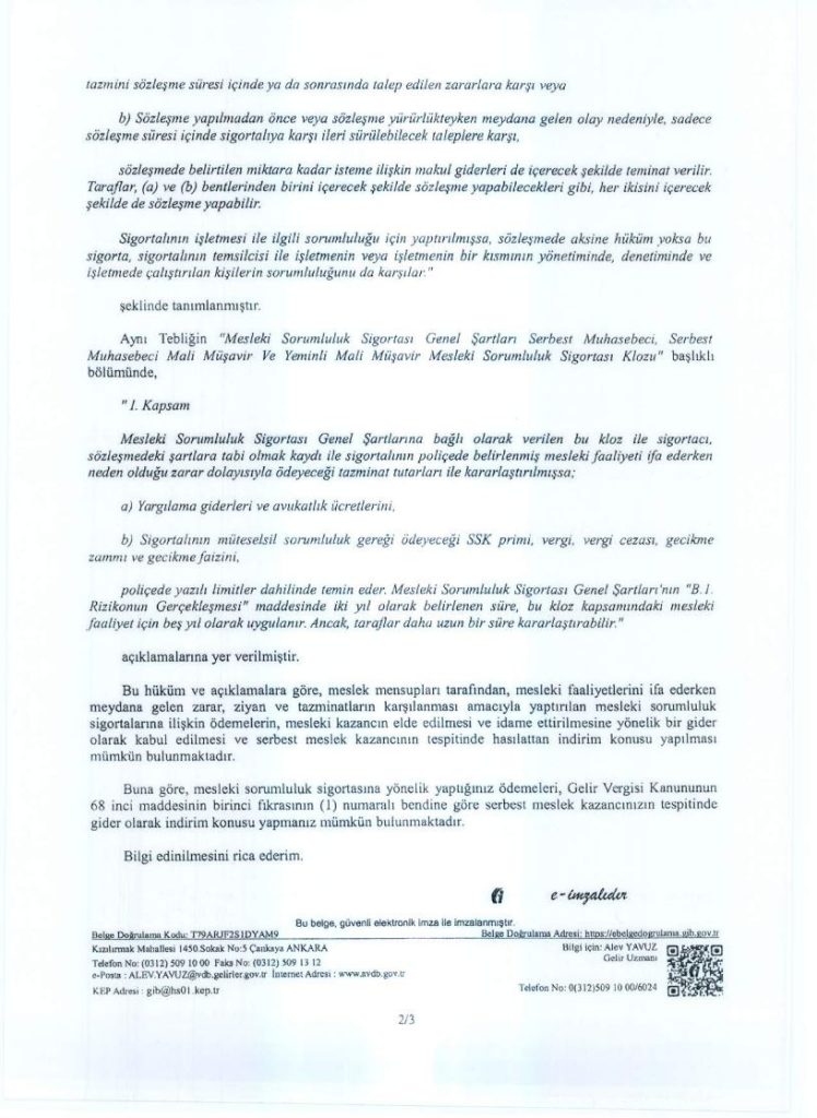 Meslek Sorumluluk Ek 1jpg Page2